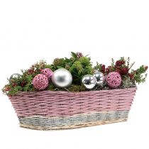 Product Plant Basket Set of 2 Wave Pink, Nature