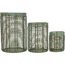 Product Candle holder metal tealight holder Ø8/10/13cm set of 3