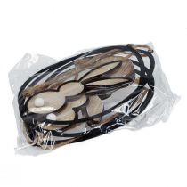 Product Easter bunny decoration for hanging Easter decoration wood 13cm 4pcs