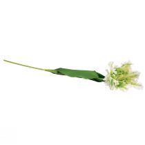 Product Artificial flower parrot tulip artificial tulip green white 69cm