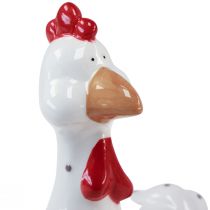 Product Decoration chickens Easter decoration figures 12cmx7.5cmx18.5cm 2pcs