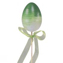 Product Flower Stick Easter Egg Plastic Eggs Colored 4×5.5cm 10 Pcs