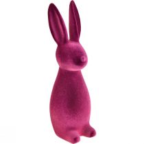 Product Flocked Bunny Easter Bunny Decoration – 2nd Choice – Violet 15×15.5×47cm
