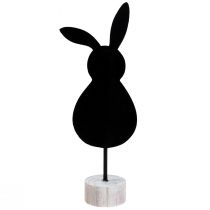 Product Stand table decoration Easter bunny decoration felt black 50cm