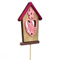 Product Flower Stick Spring House Butterfly Flower 8.5cm 12 pcs