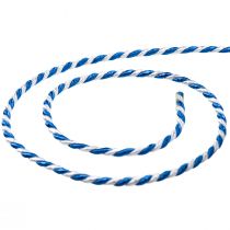 Product Cord Blue White Gift Ribbon Decorative Cord Decorative Ribbon 25m
