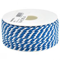 Product Cord Blue White Gift Ribbon Decorative Cord Decorative Ribbon 25m