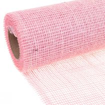 Product Table runner jute jute ribbon table ribbon light pink 30cm 5m