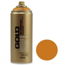Product Spray Paint Lacquer Spray Ochre Montana Gold Terra Matt 400ml