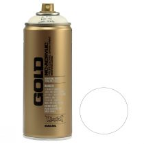 Product Spray Paint White Paint Spray Montana Gold Shock White 400ml