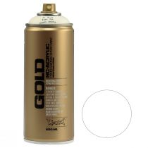 Spray paint white paint spray Montana Gold Shock White 400ml