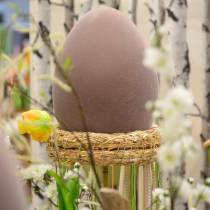 Product Easter egg flocked large 40cm