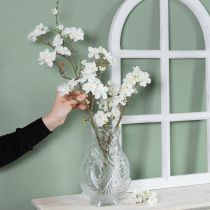 Product Glass vase in a decorative fish shape for harmonious room design, 24.5cm