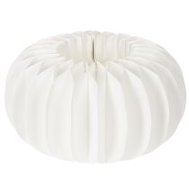 Product White Paper Honeycomb Pumpkin 24cm Set of 4 for Floral and Autumn Décor