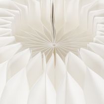 Product White Paper Honeycomb Pumpkin 24cm Set of 4 for Floral and Autumn Décor