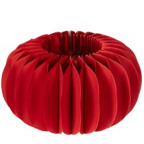 Product Red Honeycomb Paper Pumpkin Decoration, Set of 4, 24cm