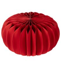 Product Red Honeycomb Paper Pumpkin Decoration, Set of 4, 24cm