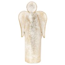 Product Gold Metal Angel Candle Holder - 27cm Festive Decoration