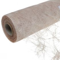 Product Deco fleece table runner Sizoweb beige 30cm 25m