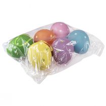 Product Easter eggs hanging eggs made of plastic 6.5x10cm 6 pcs