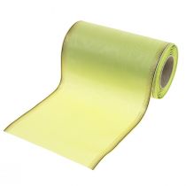 Wreath ribbon moiré wreath ribbon green 175mm 25m light green