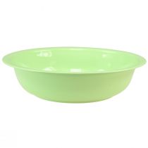 Product Decorative bowl metal green metal bowl enamel look Ø29cm