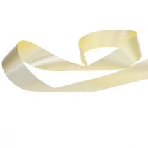 Product Curling ribbon gift ribbon ribbon light yellow 50mm 100m