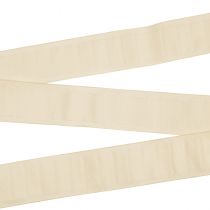 Product Decorative ribbon ribbon loops cream 40mm 6m