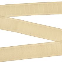 Product Decorative ribbon ribbon loops brown 40mm 6m