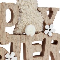 Product Easter decoration “Happy Easter” wooden Easter decoration for shelf 24cm