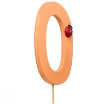 Product Number plug birthday 0 flower plug wood 27,5cm 16 pcs