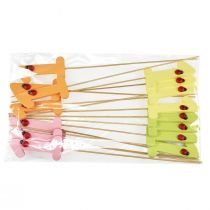 Product Number plug birthday 1 flower plug wood 27,5cm 16 pcs