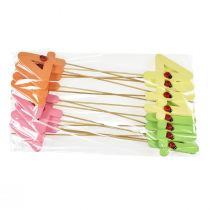 Product Number plugs birthday 4 flower plugs wood 27,5cm 16 pcs