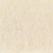 Product Felt ribbon white 7.5cm, 5m