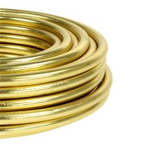 Aluminum wire 5mm 500g gold