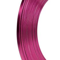 Product Aluminum flat wire pink 5mm 10m