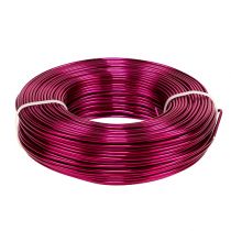 Aluminum wire Ø2mm 500g 60m pink