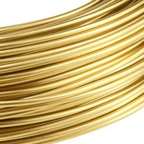 Product Aluminum wire 2mm craft wire decorative wire gold 60m 500g