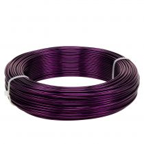 Product Aluminum wire Ø2mm dark purple 60m 500g