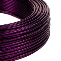 Product Aluminum wire Ø2mm dark purple 60m 500g