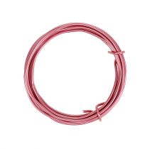 Aluminum wire 2mm pink 3m