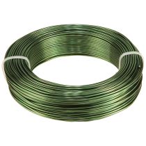 Product Aluminum wire green Ø2mm craft wire dark green 500g 60m