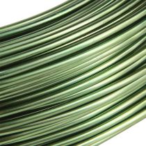 Product Aluminum wire green Ø2mm craft wire dark green 500g 60m