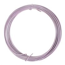 Aluminum wire pastel purple Ø2mm 12m