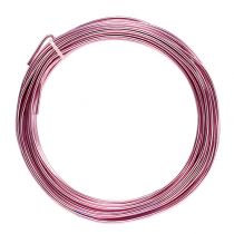 Product Aluminium wire 2mm 100g pink