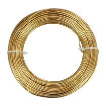 Product Golden aluminum wire 2mm 500g 60m for crafting and decoration