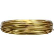 Product Golden aluminum wire 2mm 500g 60m for crafting and decoration