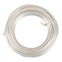 Aluminum wire aluminum wire 3mm jewelry wire white-silver matt 500g