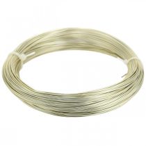 Aluminum wire Ø1mm champagne jewelry wire round 120g
