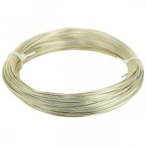 Product Aluminium wire Ø1mm champagne jewellery wire round 120g